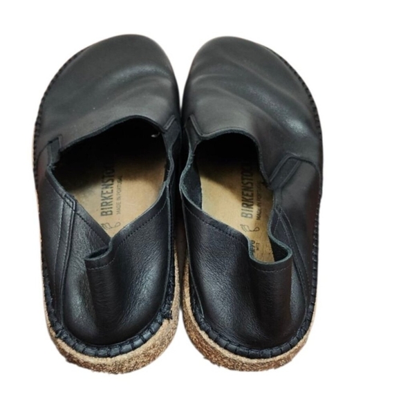 Birkenstock Callan Black Leather Slip on Loafers, EU 45 men's size 12 - Picture 8 of 13